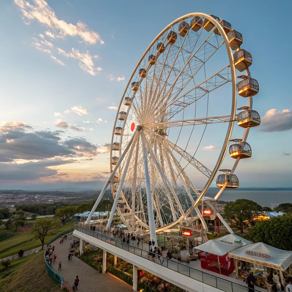 Giant Ferris Wheel Offering Panoramic Views at MORNAVETH