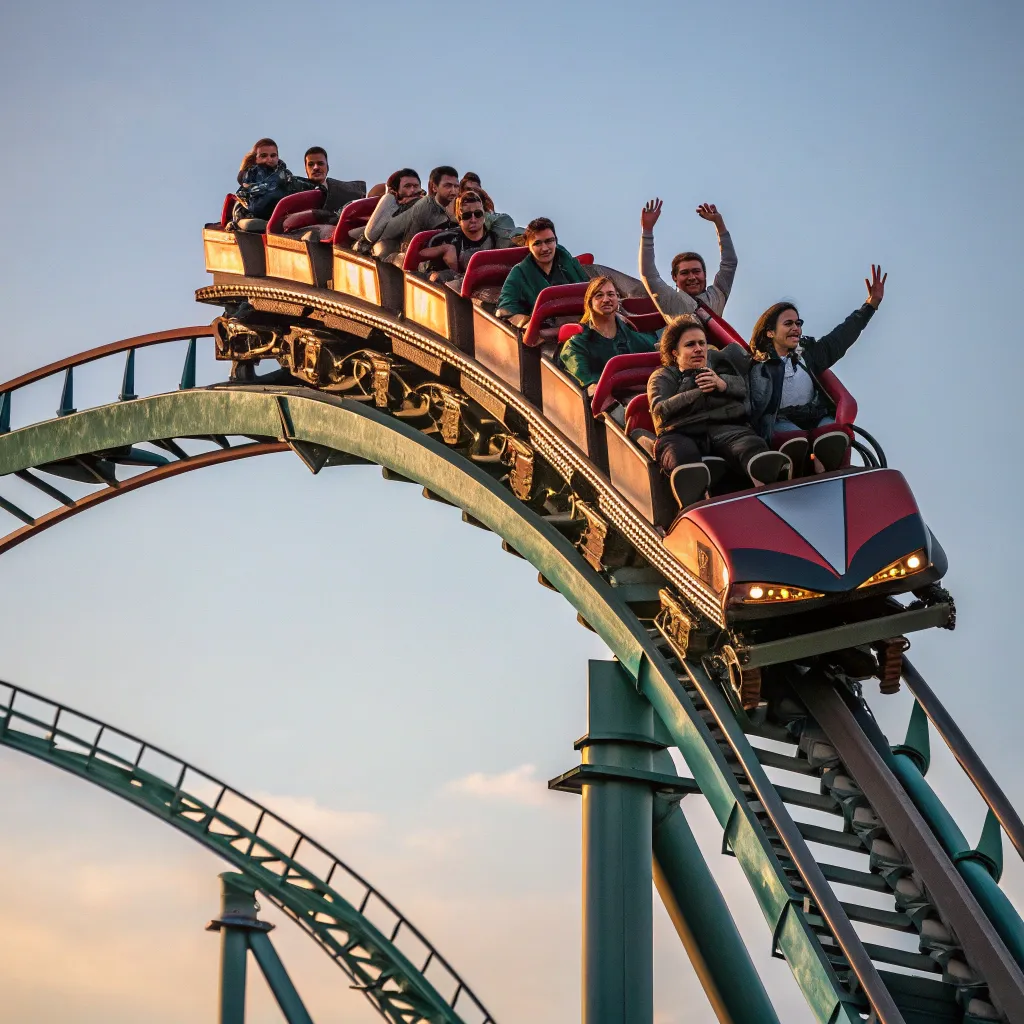 Exciting Roller Coaster Ride at MORNAVETH